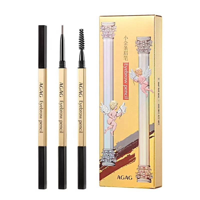 AGAG金眉笔厂家批发修身防水薄眉笔
